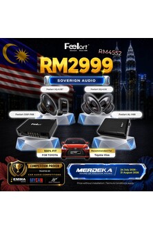 Merdeka 5️⃣ (Feelart SQ-6.5E² + SQ-6.5X + DSP-F68 + AL-V68)